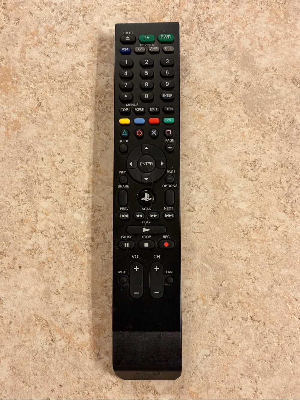 PDP Universal Media Remote Sony Playstation 4 PS4 051-038-NA